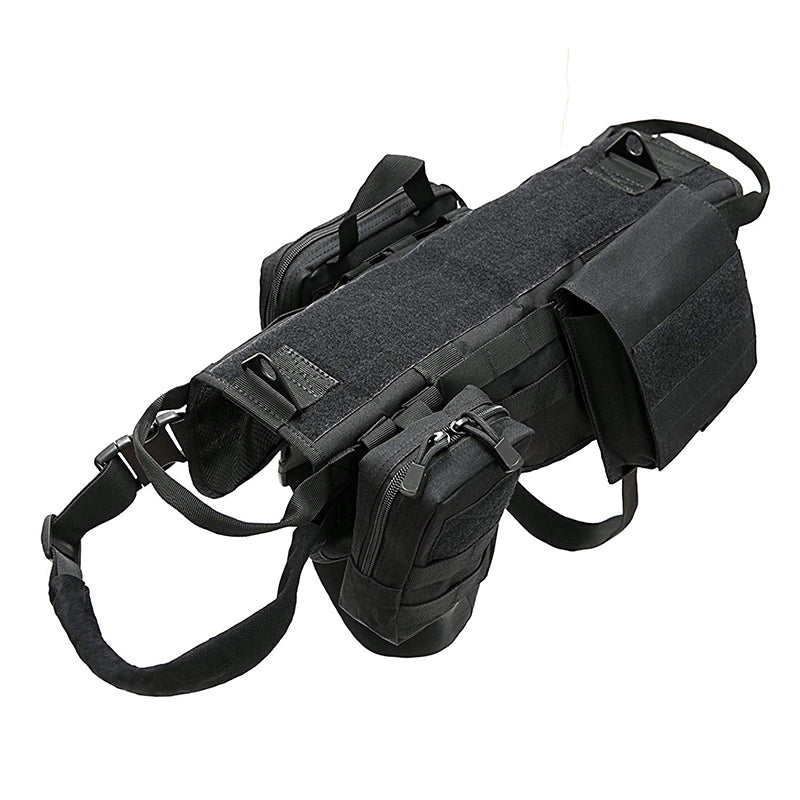 Tactical Saddle Style Dog Chest Harness – No-Pull, Lightweight