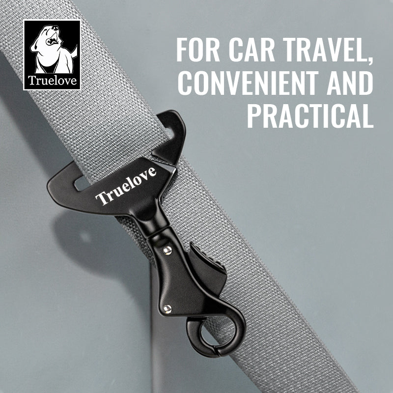 Truelove Aluminum Pet Seatbelt Clip – Lightweight Safety Connector
