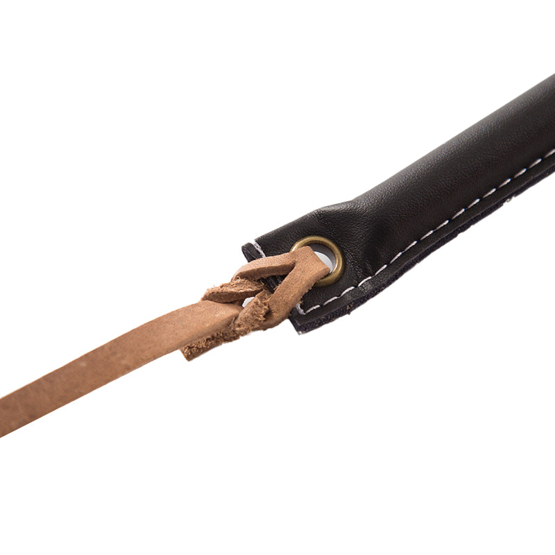 Leather Dog Training Whip – Professional Protection & Obedience Tool