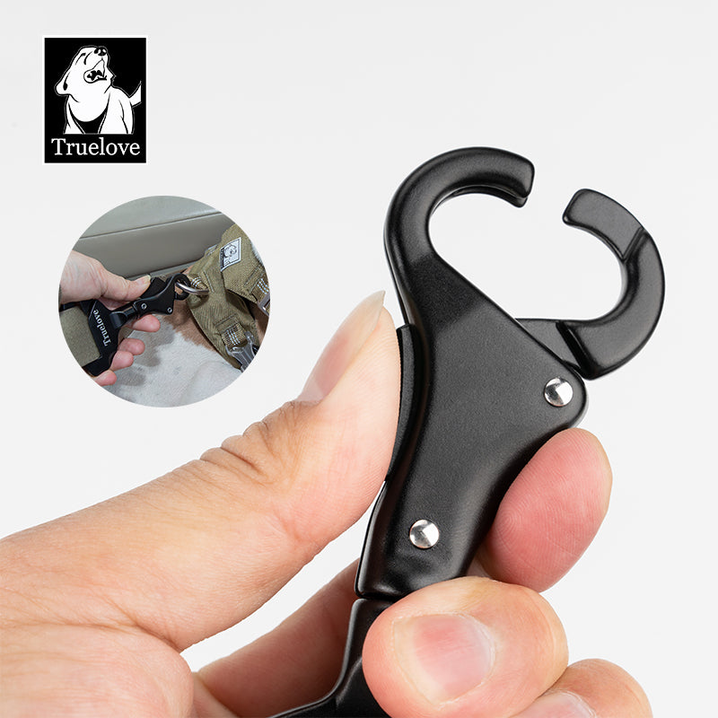 Truelove Aluminum Pet Seatbelt Clip – Lightweight Safety Connector
