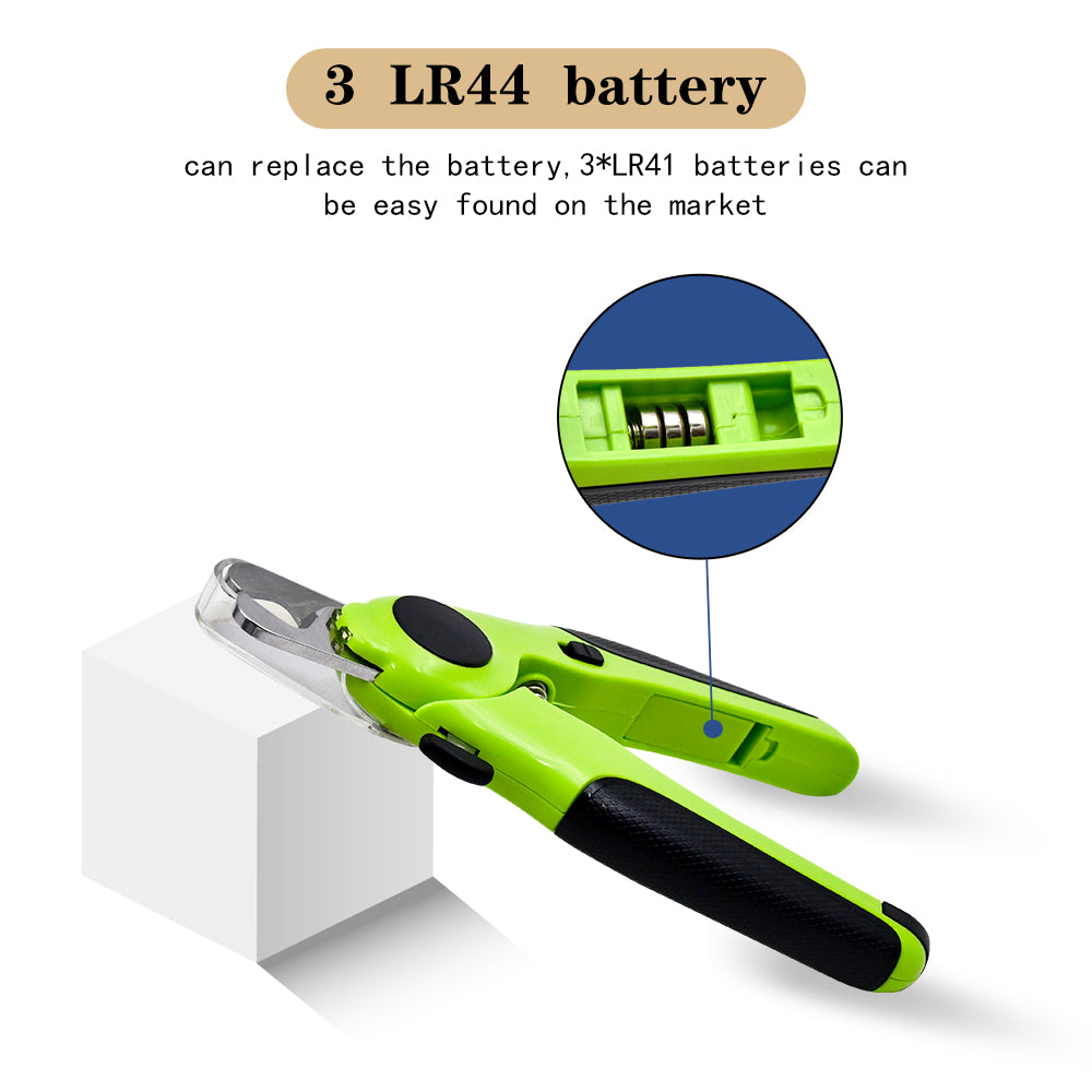 LED Light Pet Nail Clipper – Precision Trimming for Cats & Dogs