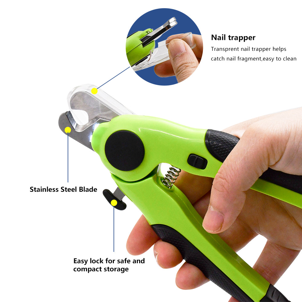 LED Light Pet Nail Clipper – Precision Trimming for Cats & Dogs