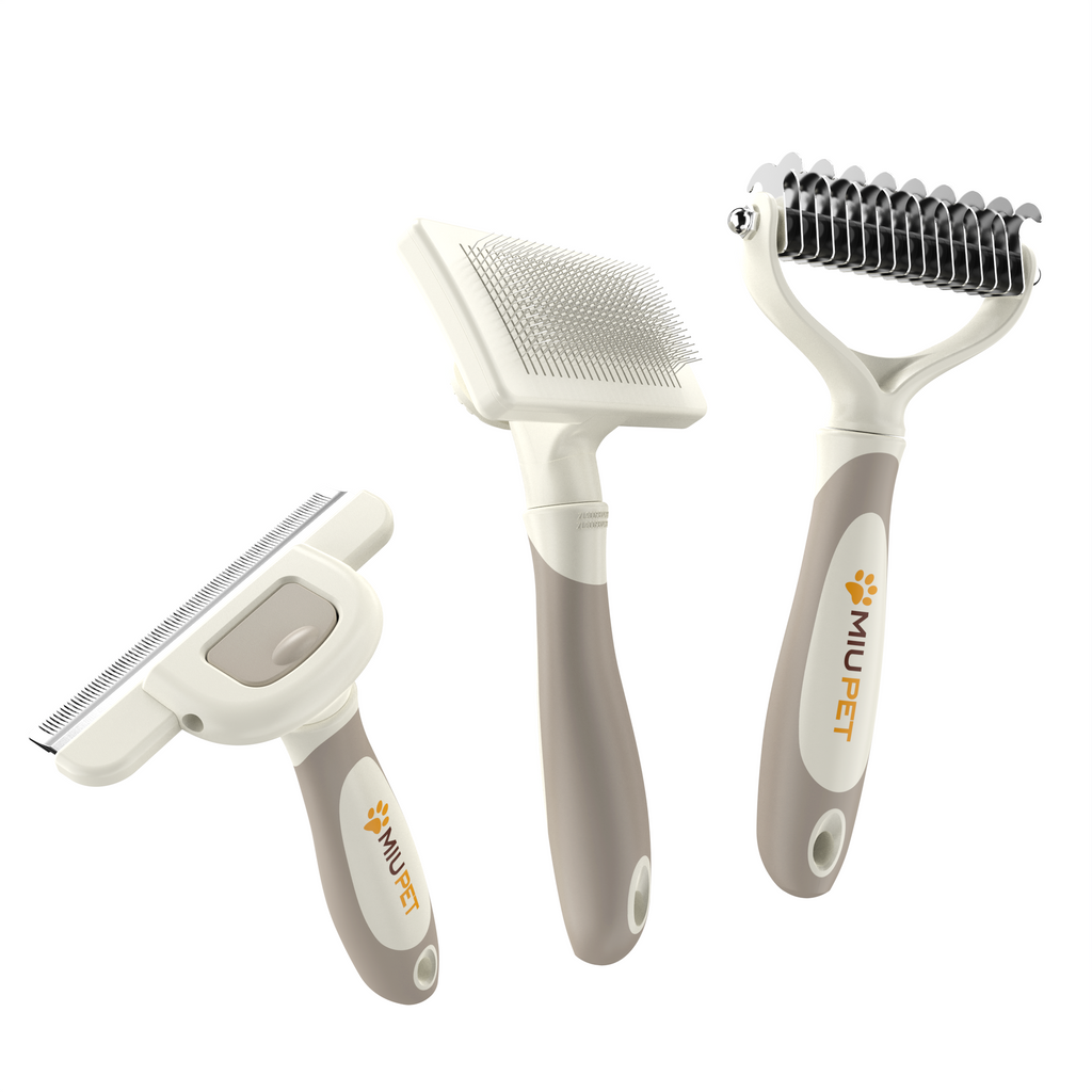 Self-Cleaning Pet Slicker Brush – Anti-Rust Steel Pins